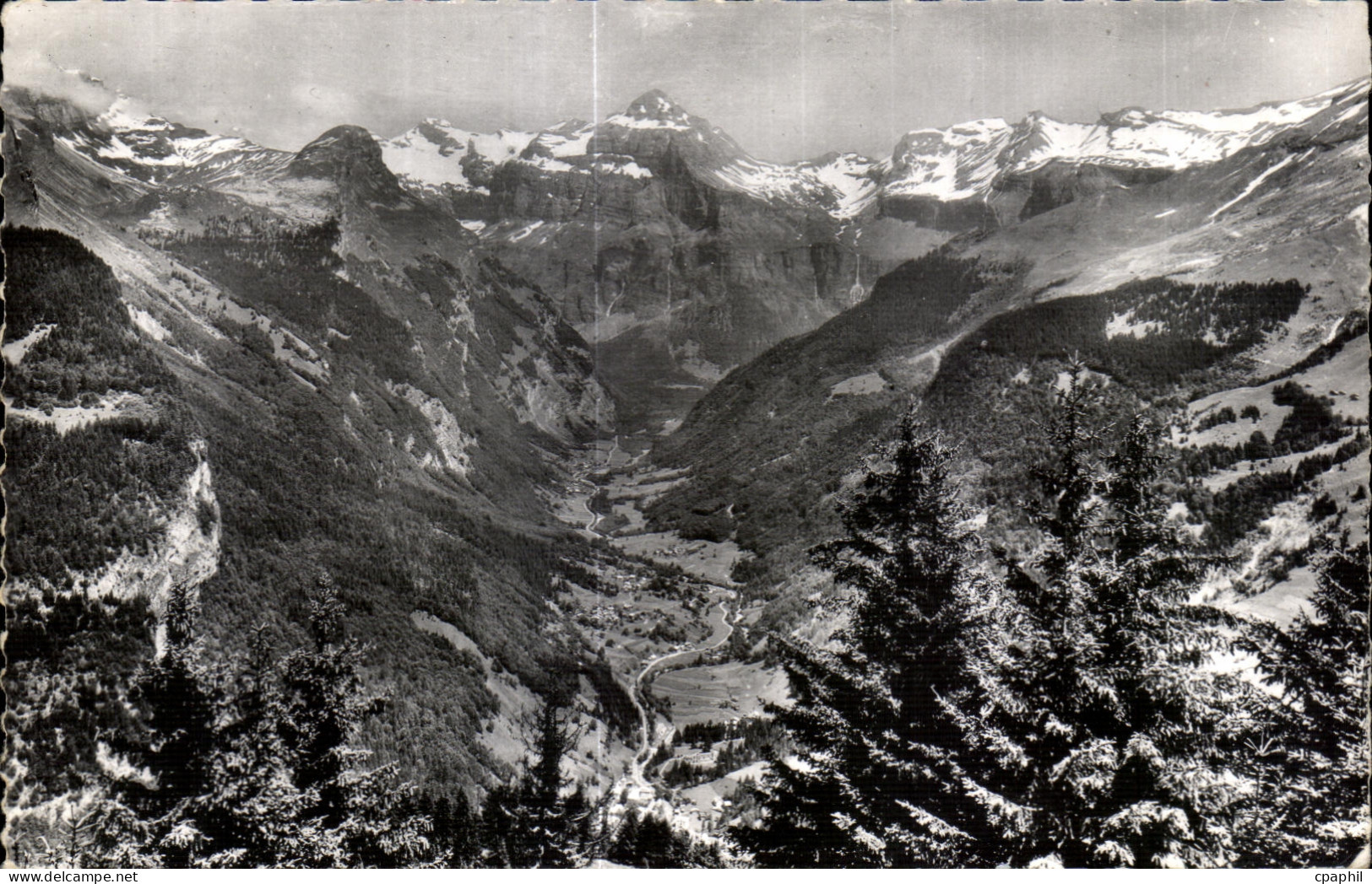CPA Sixt La Vallee Et Le Cirque Cheval