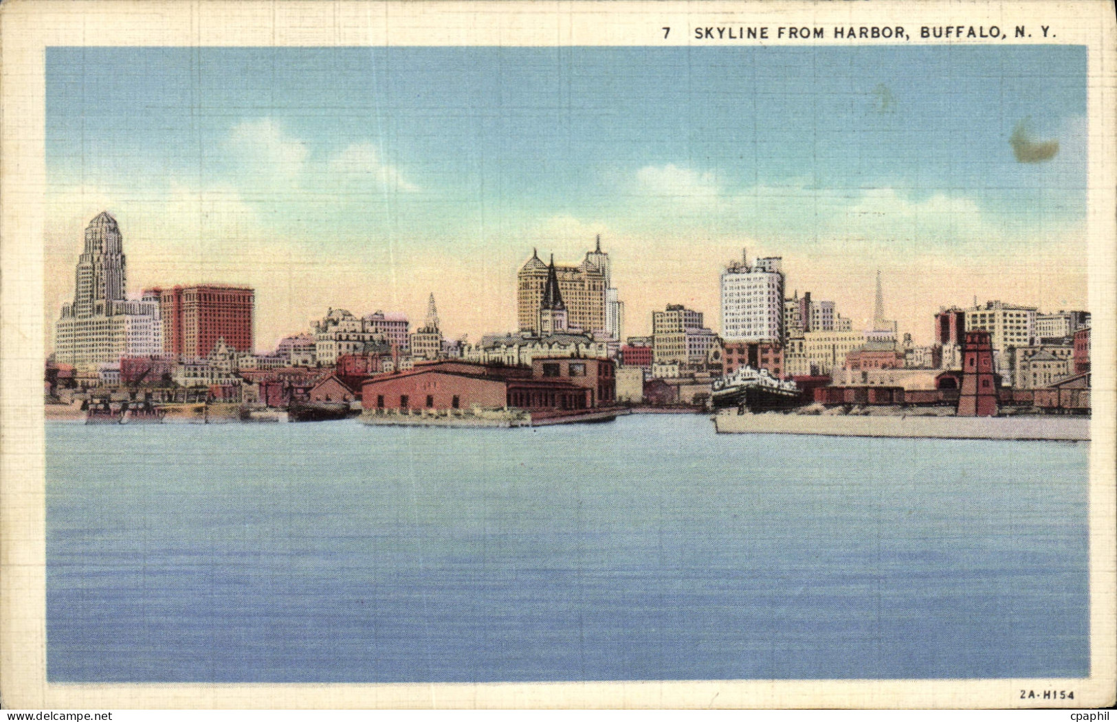 CPA Skyline From Harbbor Buffalo