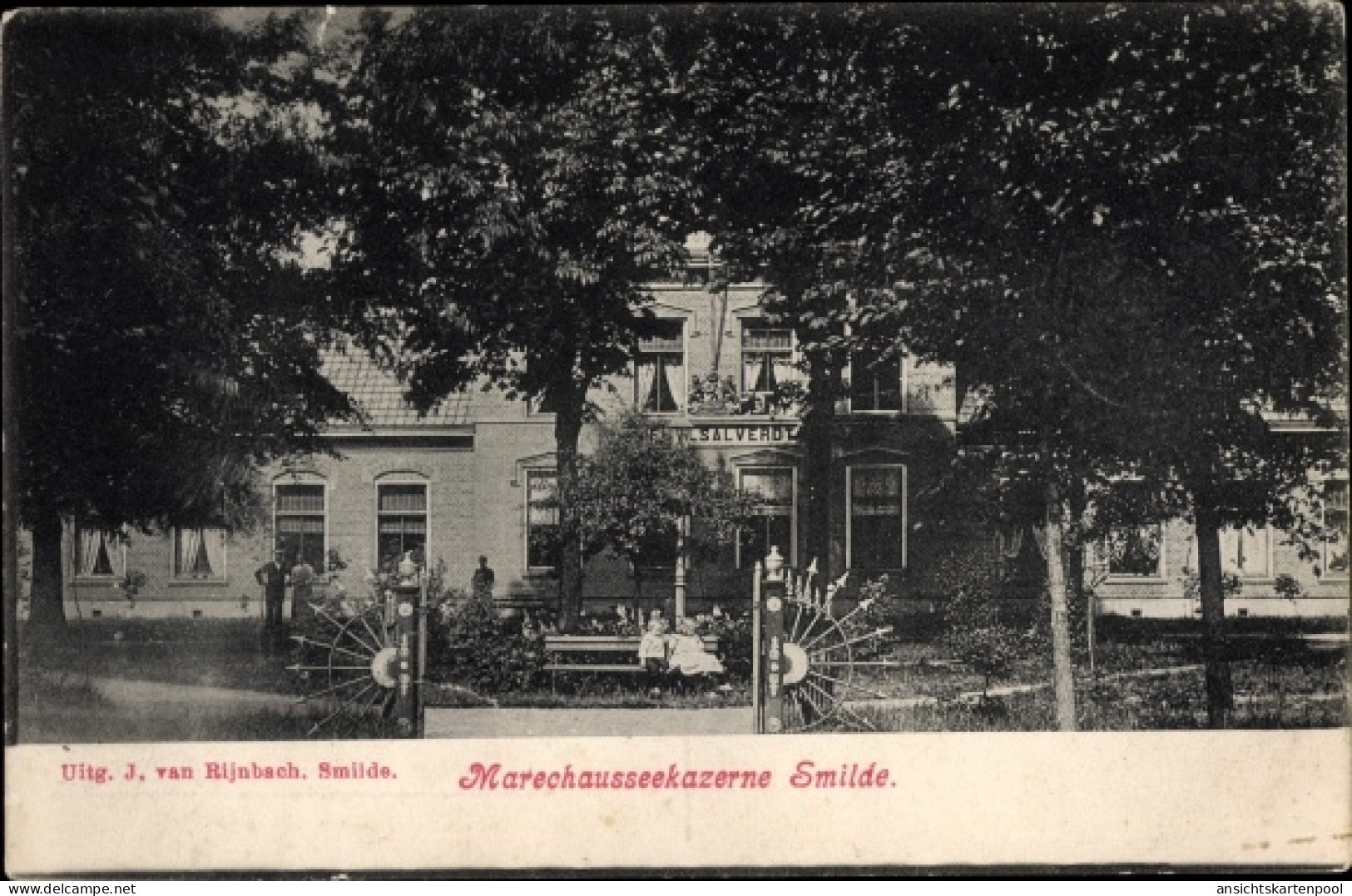 CPA Smilde Drenthe Niederlande, Marechaussee-Kaserne