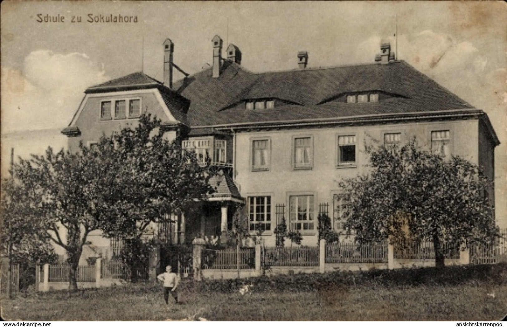 CPA Soculahora Kubschütz in der Oberlausitz, Schule