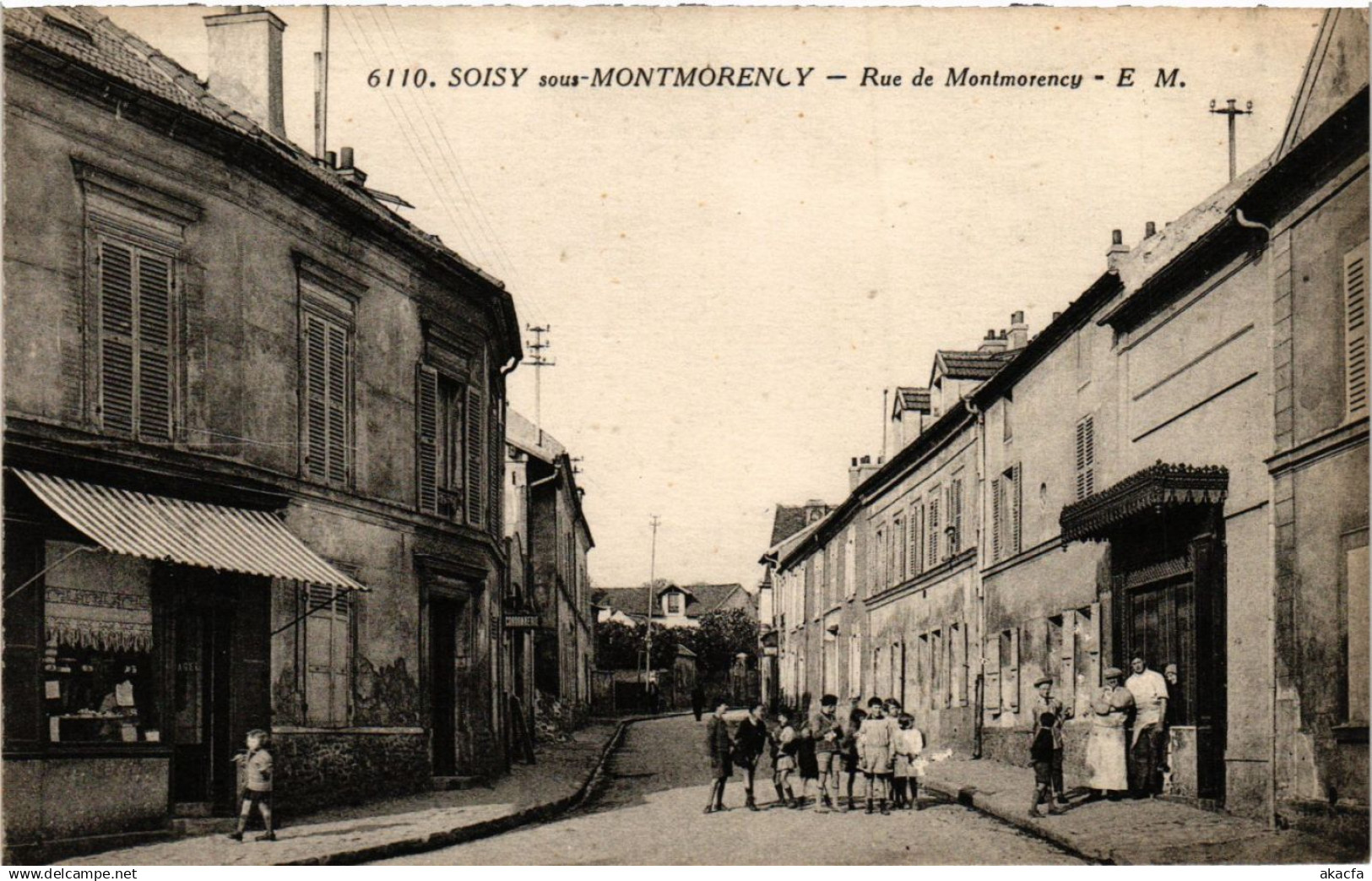 CPA Soisy sous-MONTMORENCY - Rue de MONTMORENCY (350123)