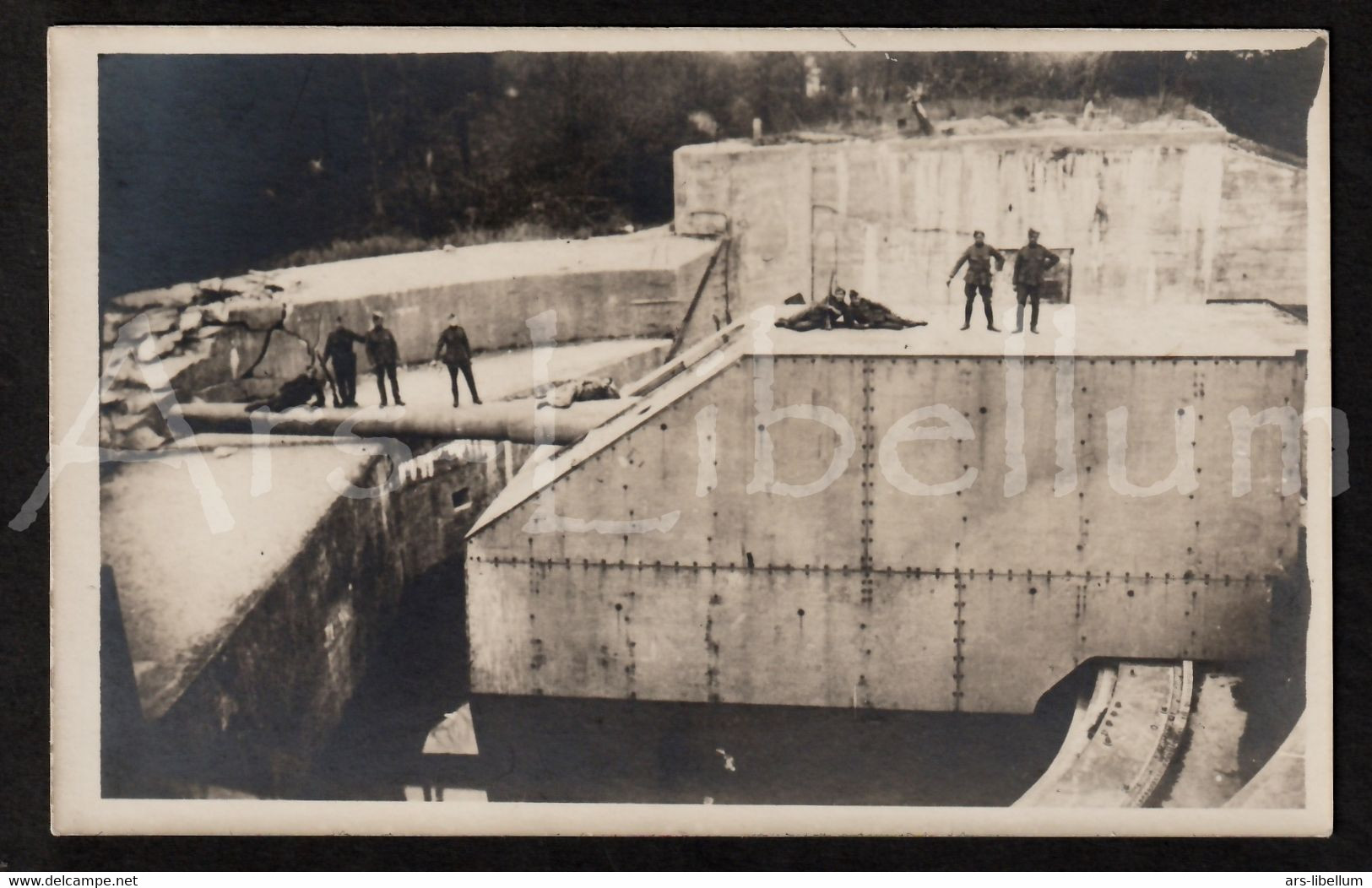 CPA / soldiers / soldats / Belgisch leger / Lange Max / Couckelaere / Koekelare / Leugenboom / Albert van Reck