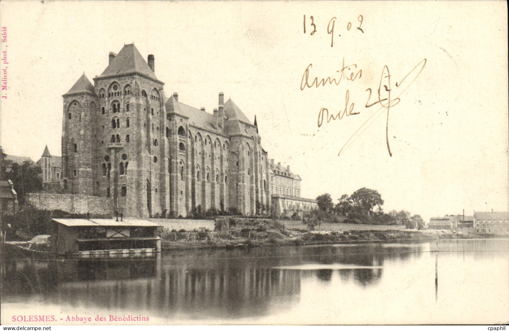 CPA Solesmes Abbaye des Benedictins