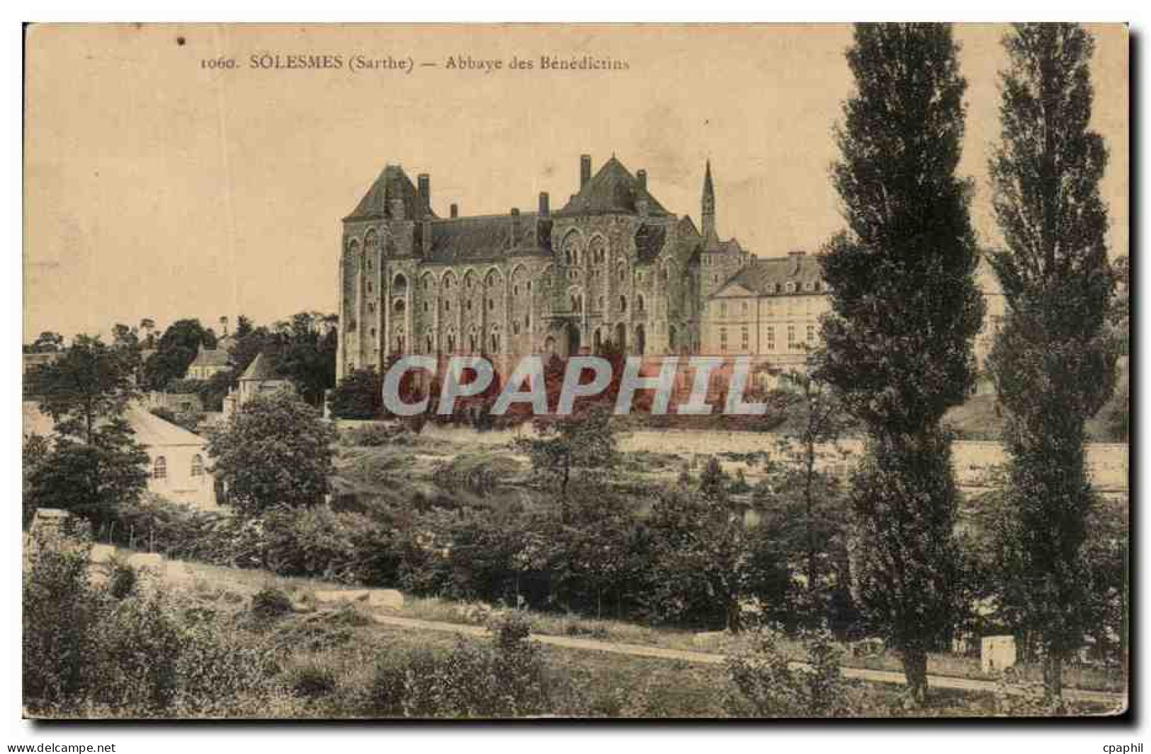 CPA Solesmes Addaye des Benedictins