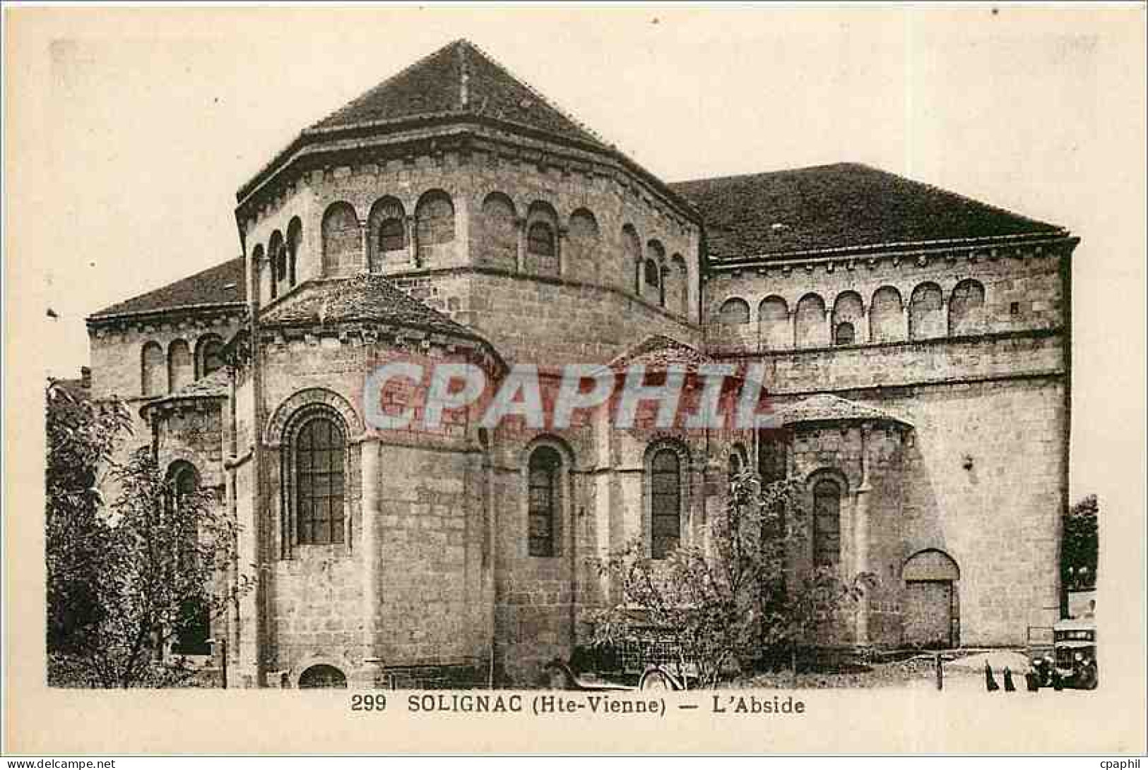 CPA Solignac Hte Vienne L'Abside