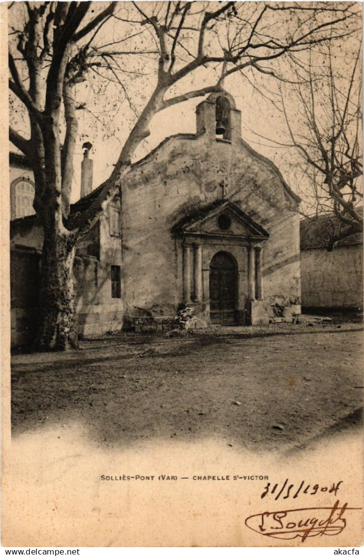 CPA SOLLIES-PONT Chapelle St-Victor (394240)