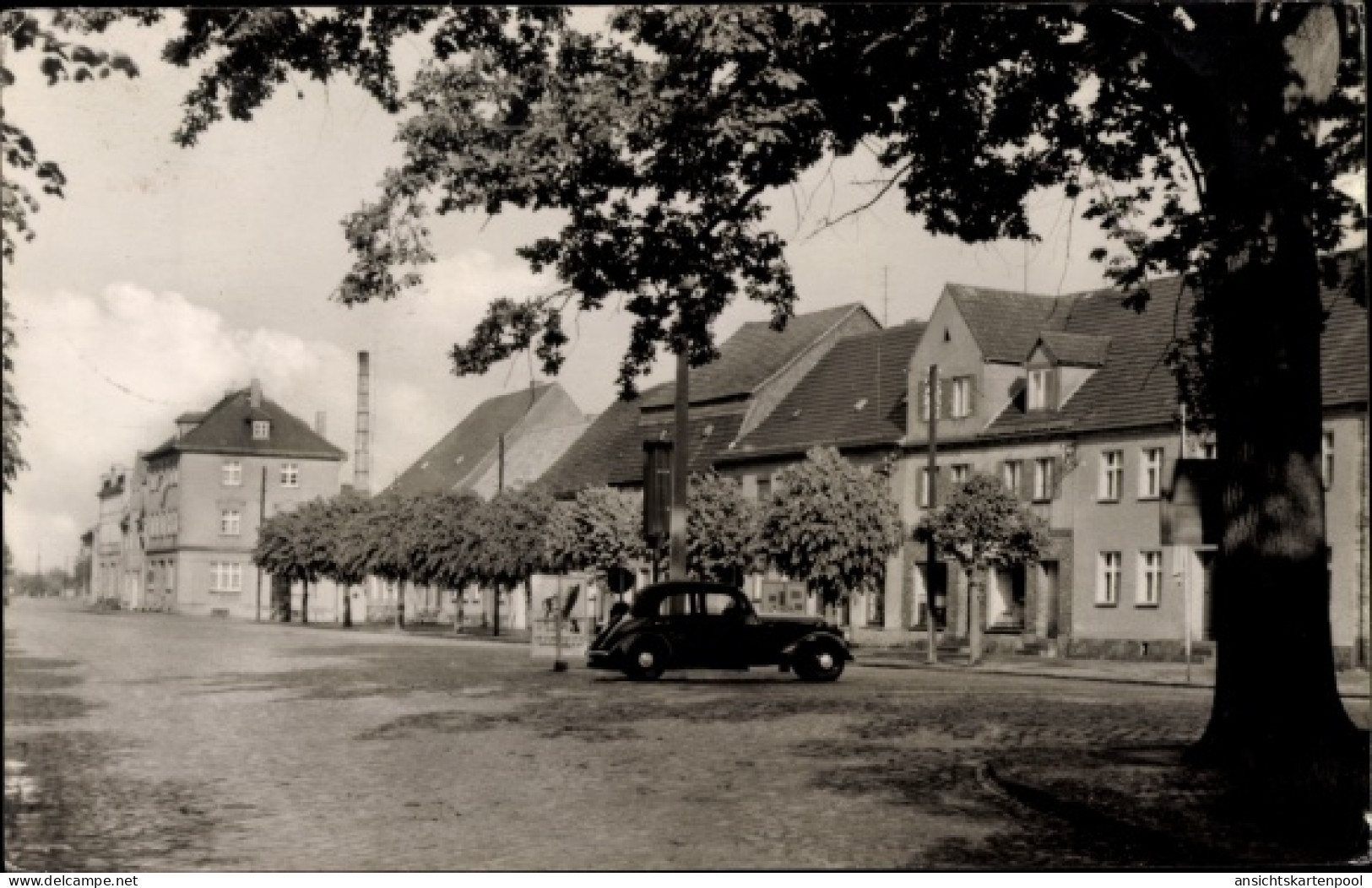 CPA Sonnewalde in der Niederlausitz, Marktplatz