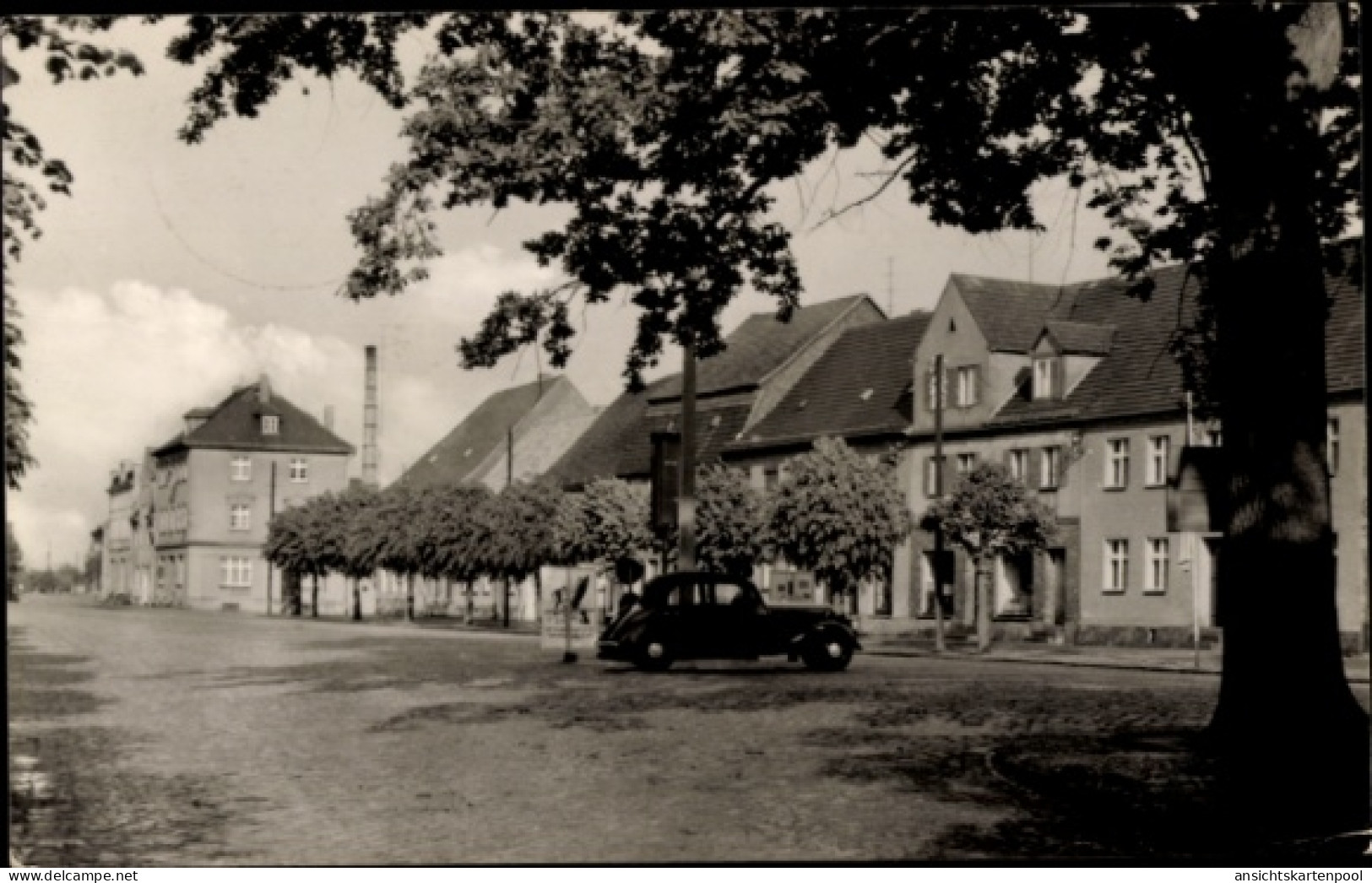 CPA Sonnewalde in der Niederlausitz, Marktplatz