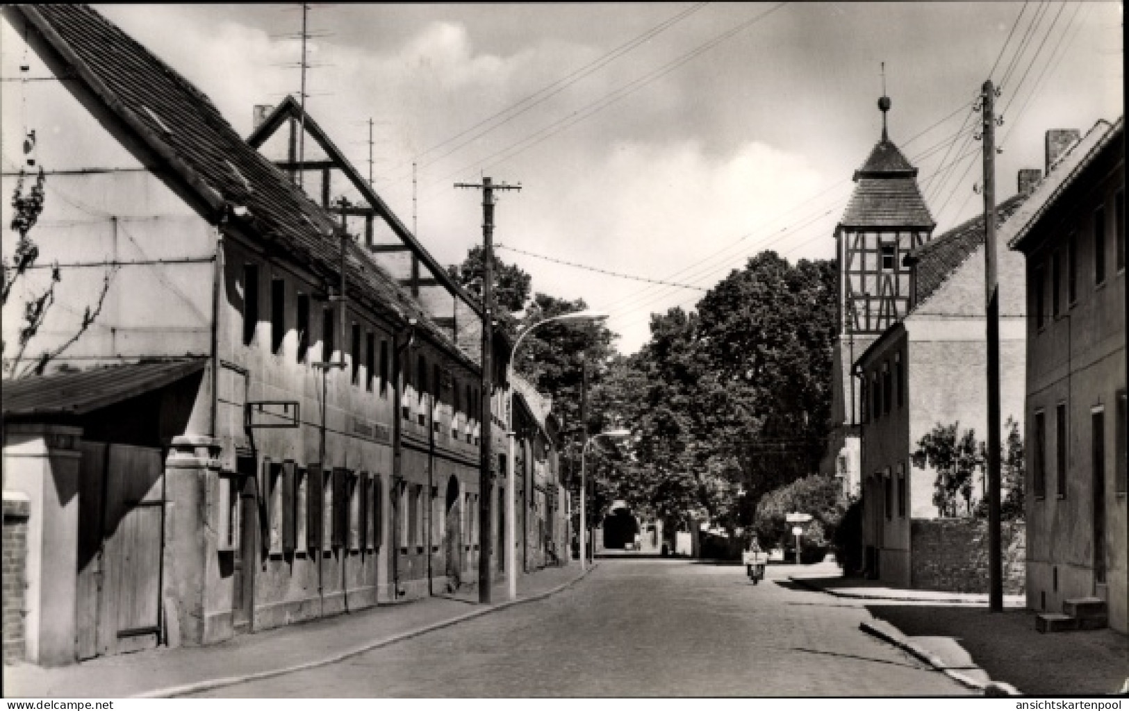 CPA Sonnewalde in der Niederlausitz, Schlossstraße