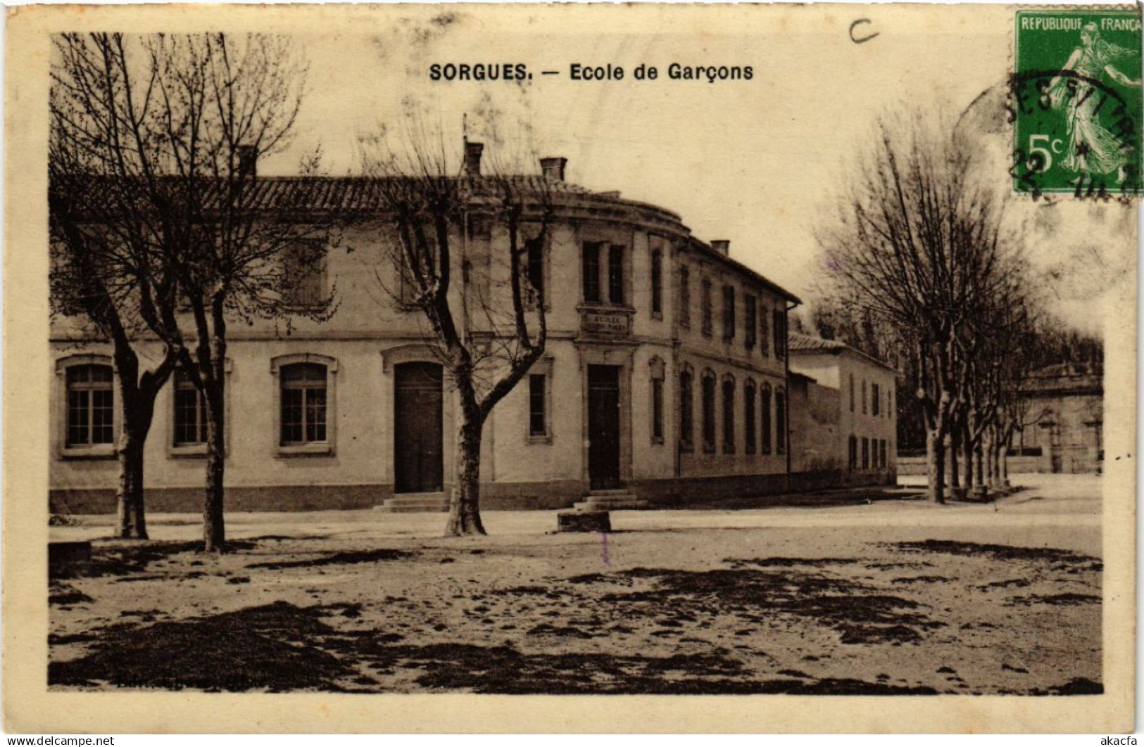 CPA SORGUES - École de Garcons (519004)