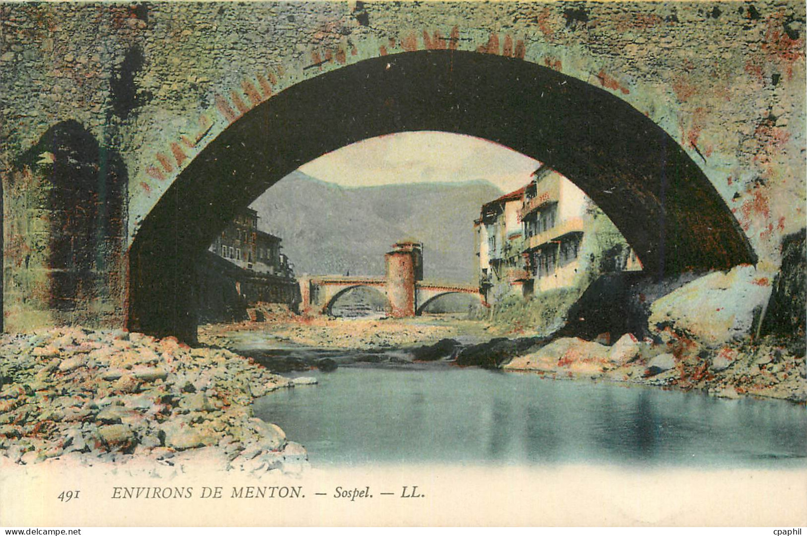 CPA Sospel Environs de Menton