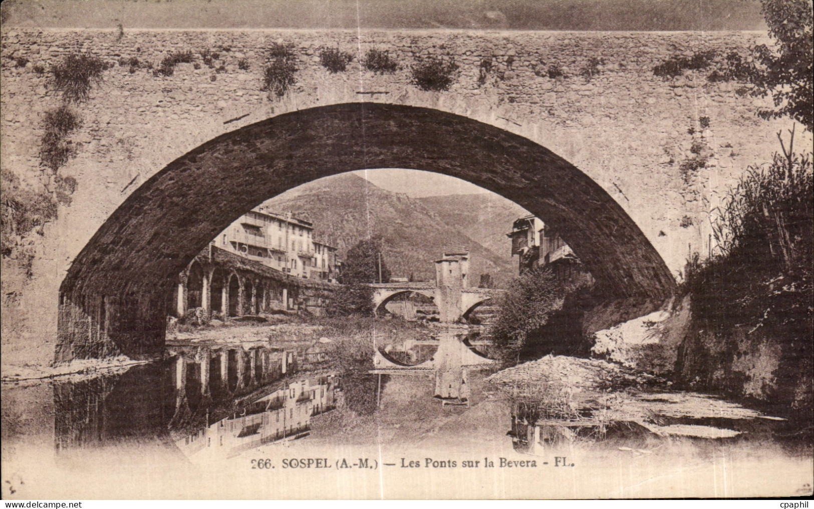 CPA SoSpel Les Pont sur la Bevera