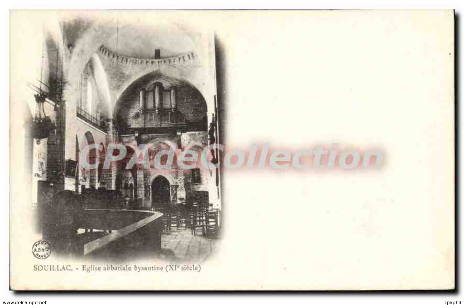 CPA Souillac Eglise Abbatiale Bysantine