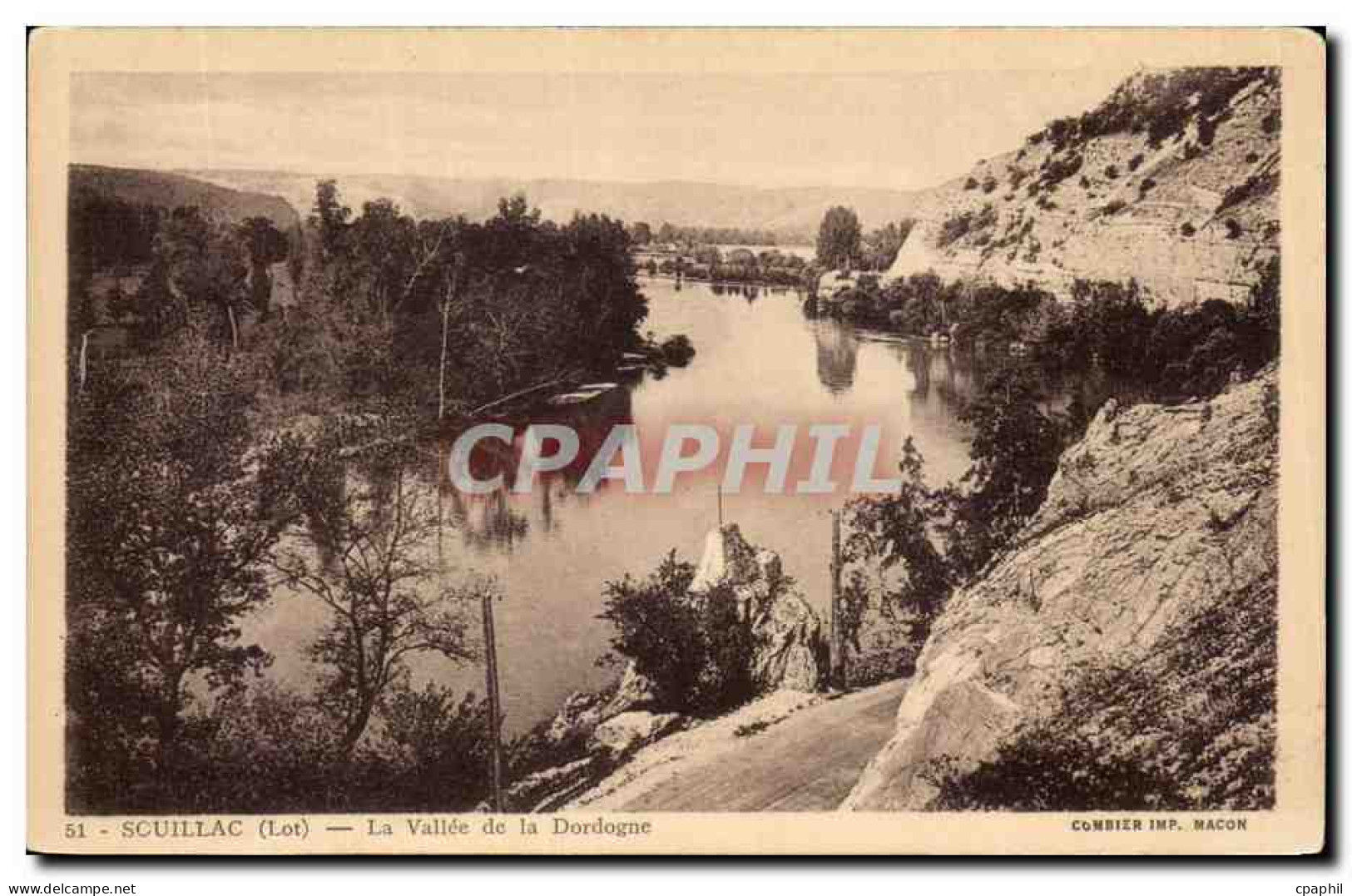 CPA Souillac La Vallee de La Dordogne