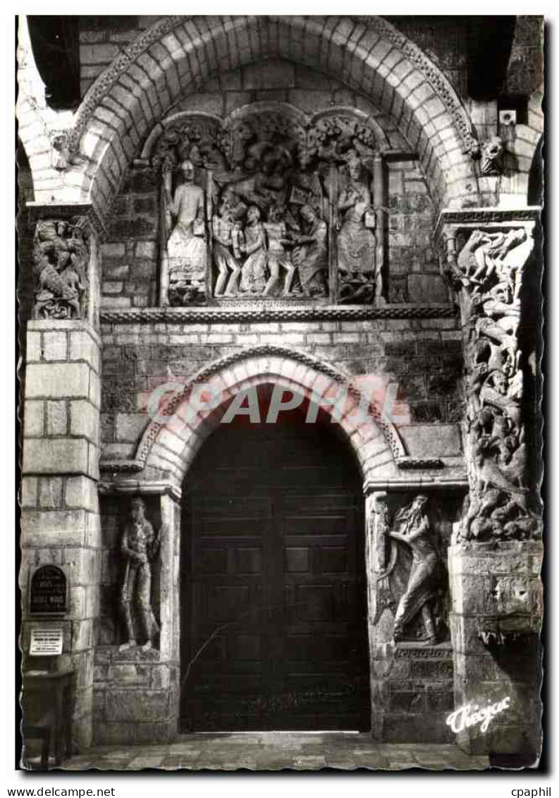 CPA Souillac Portail interieur de I'Egluse
