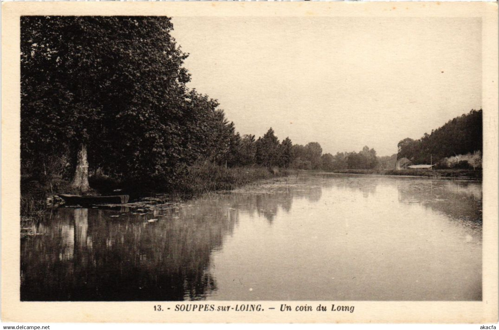 CPA Souppes sur Loing un coin du Loing (1268077)