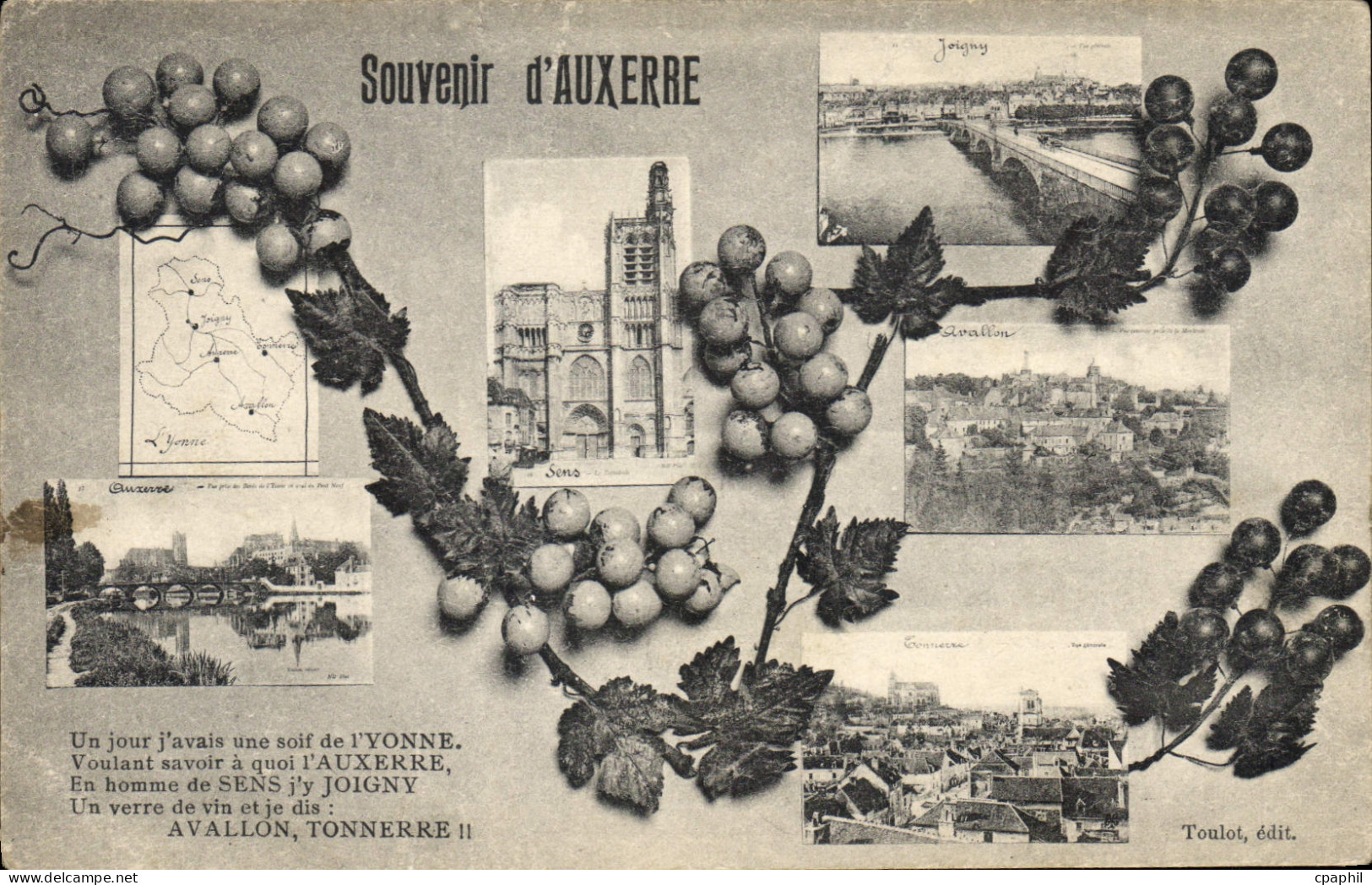 CPA Souvenir Auxerre