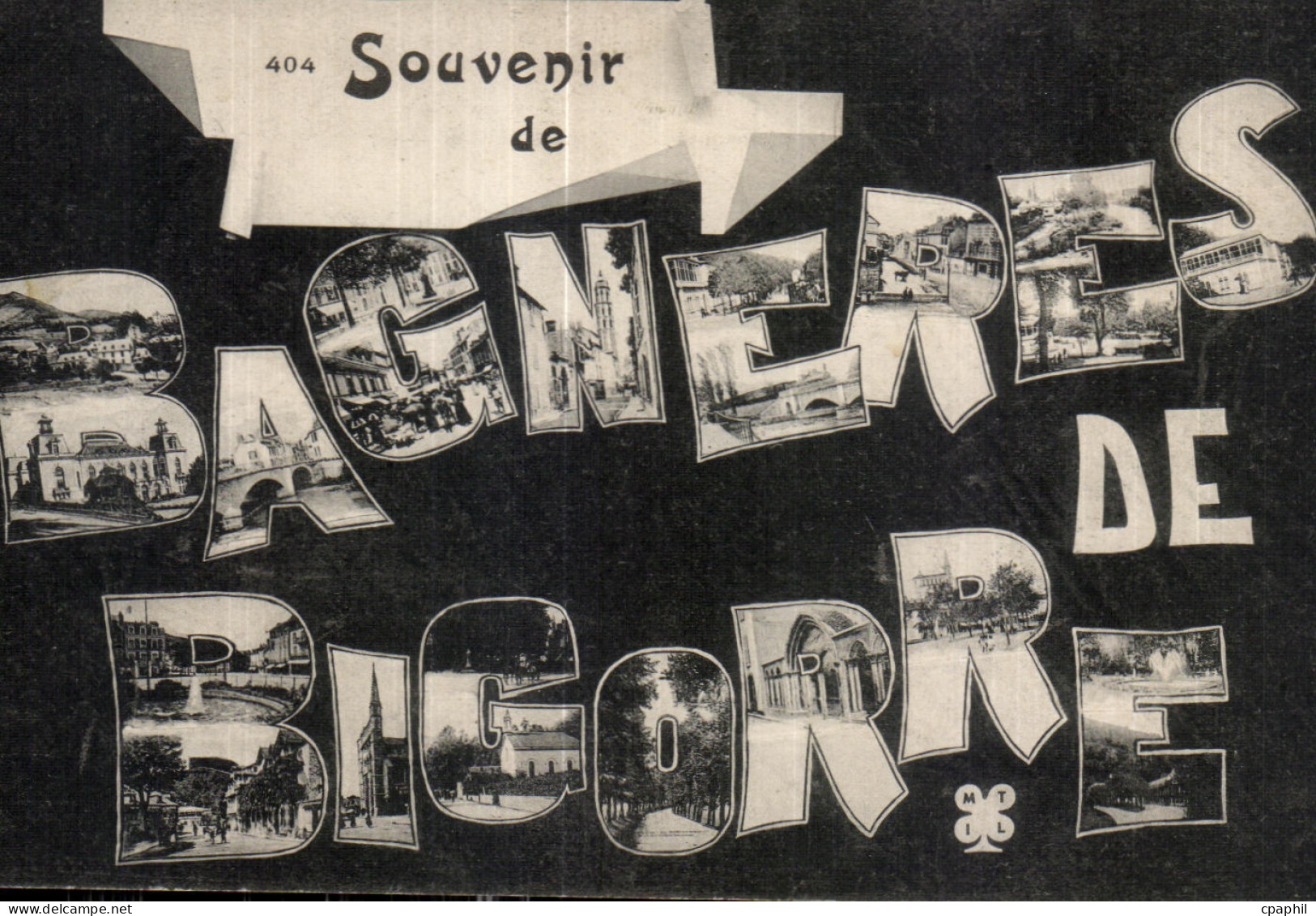 CPA Souvenir de Bagneres de Bigorre