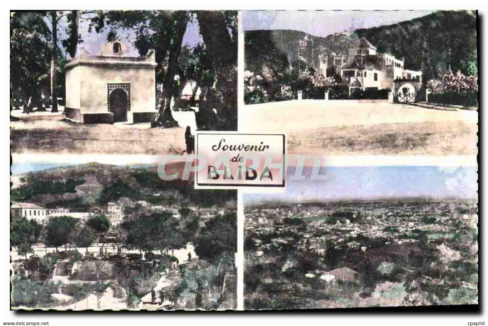CPA Souvenir de Blida