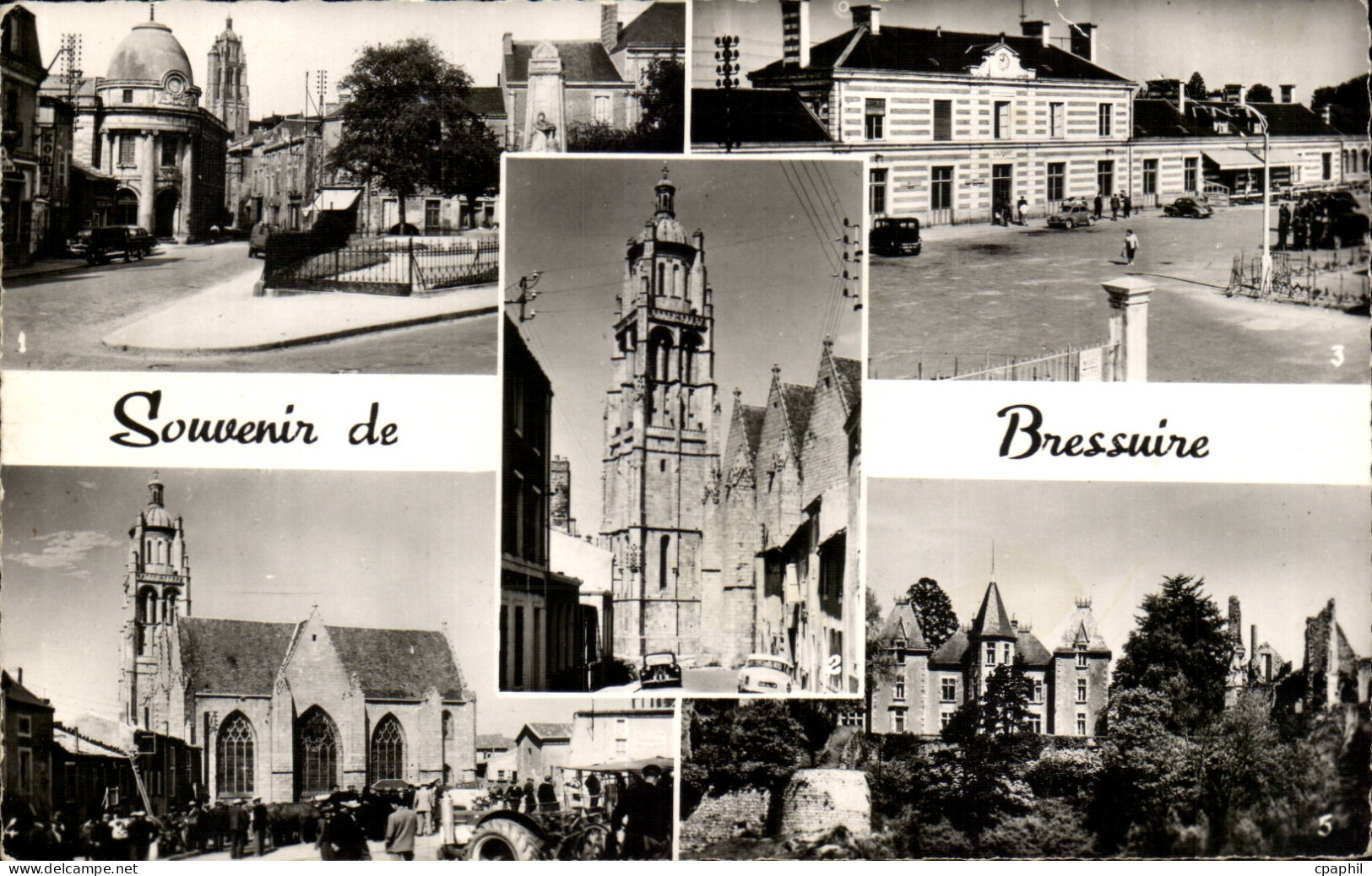 CPA Souvenir de Bressuire