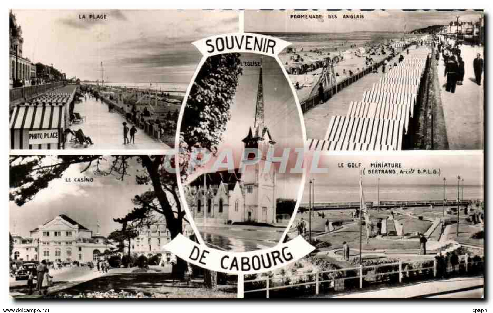 CPA Souvenir De Cabourg