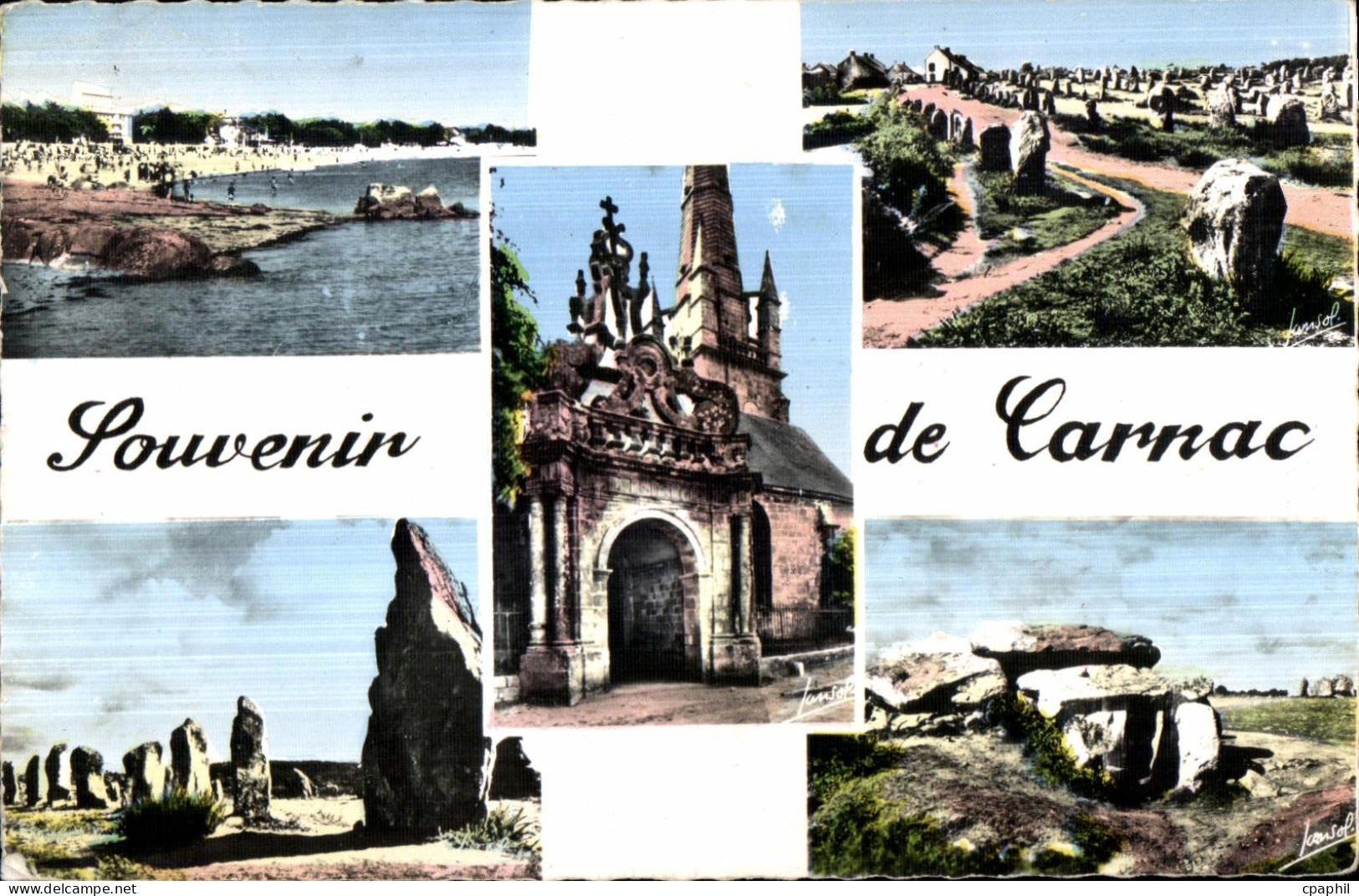 CPA Souvenir de Carnac