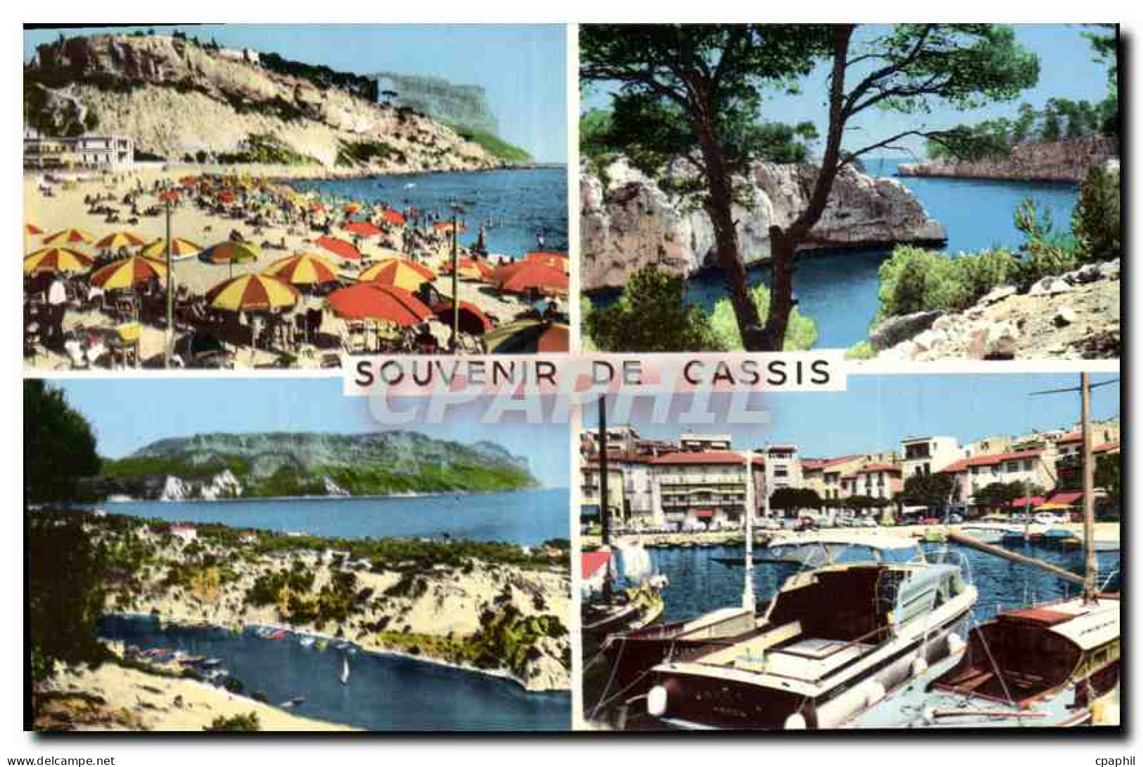 CPA Souvenir de Cassis