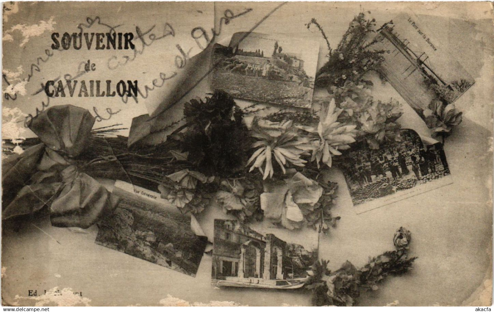 CPA Souvenir de CAVAILLON (512072)