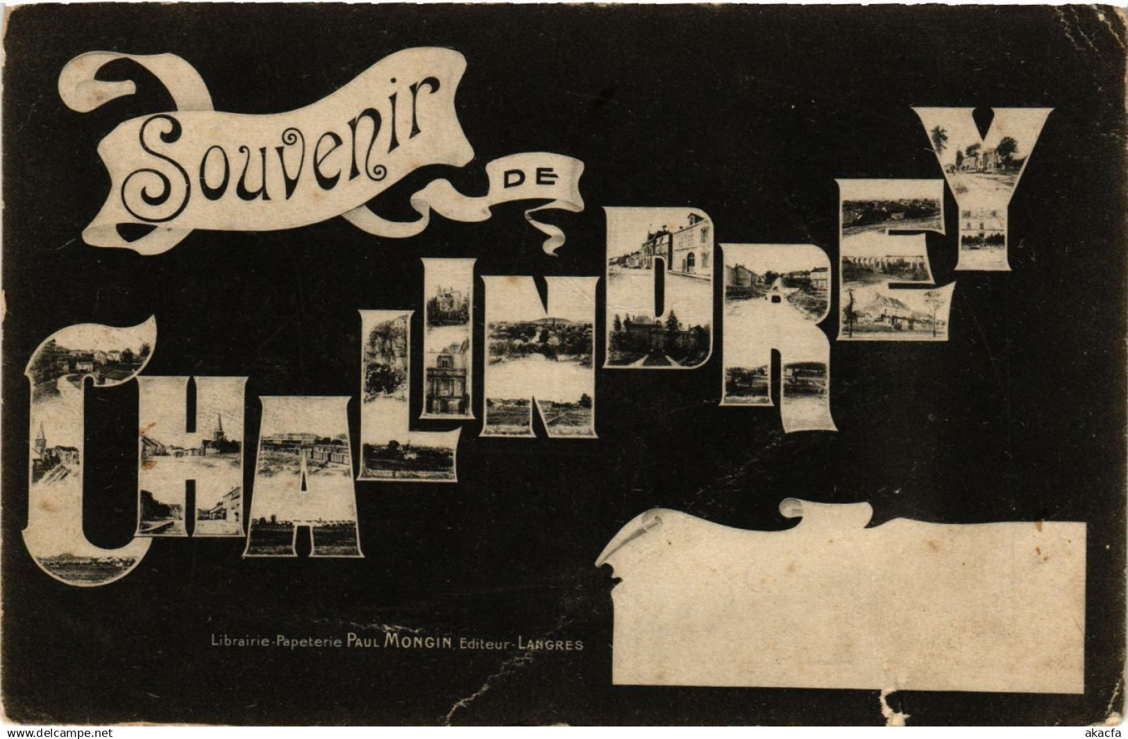 CPA Souvenir de CHALINDREY (368368)