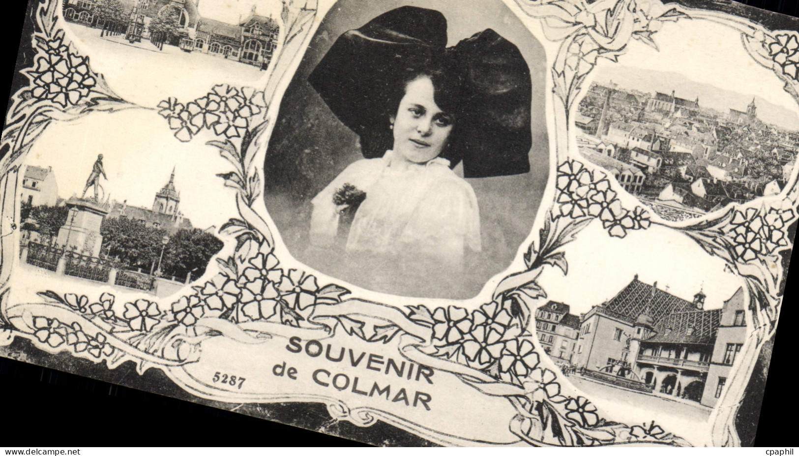 CPA Souvenir De Colmar