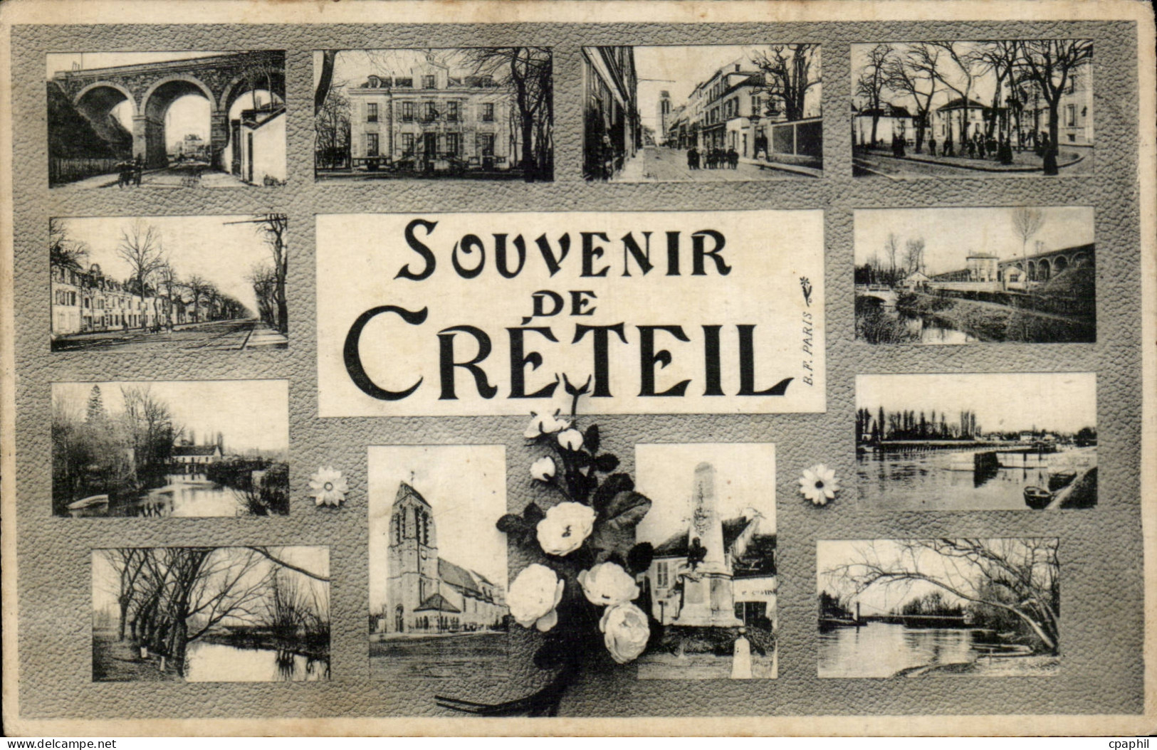 CPA Souvenir de Creteil