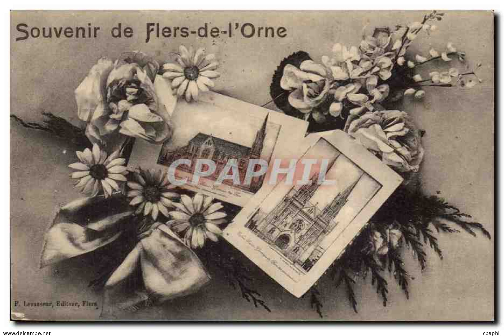 CPA Souvenir de Flers de L'orne