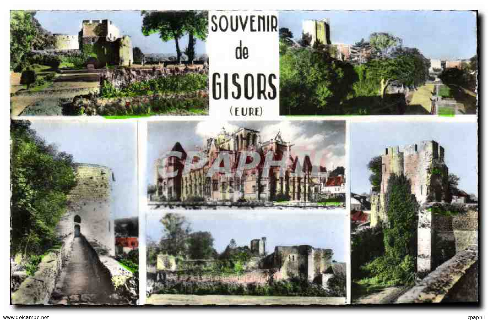 CPA Souvenir de Gisors eure