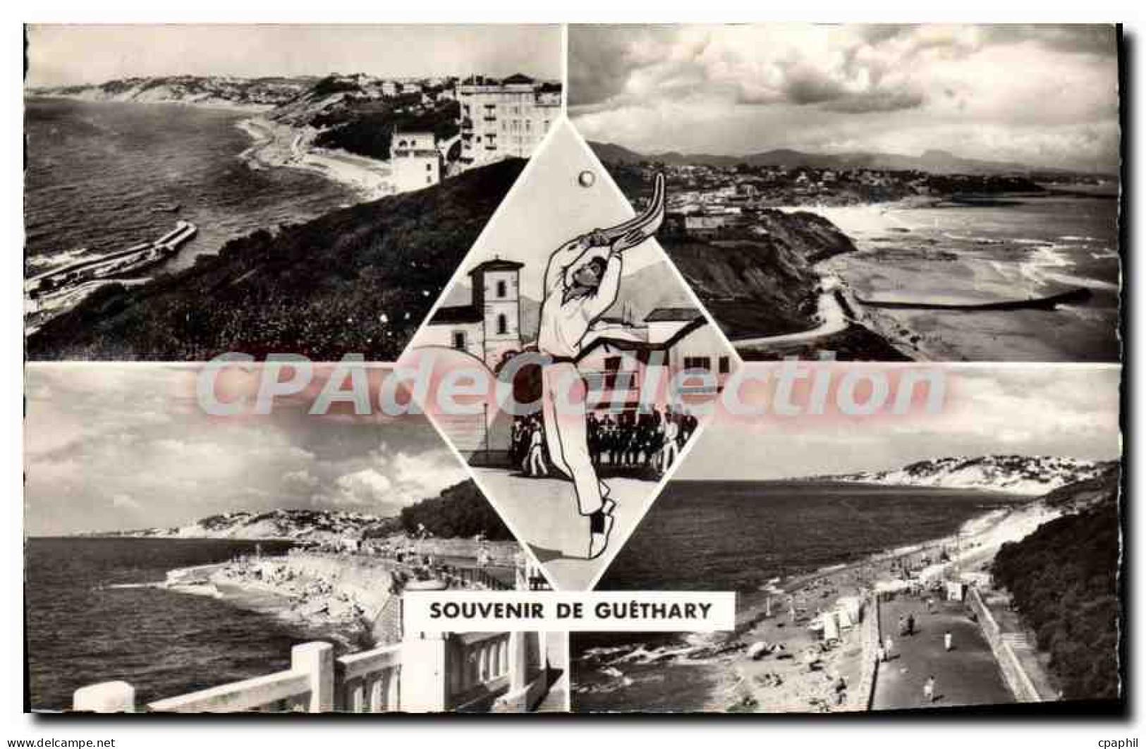 CPA Souvenir de Guethary