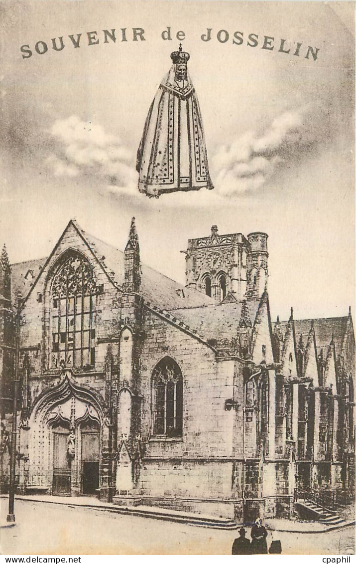 CPA Souvenir de Josselin