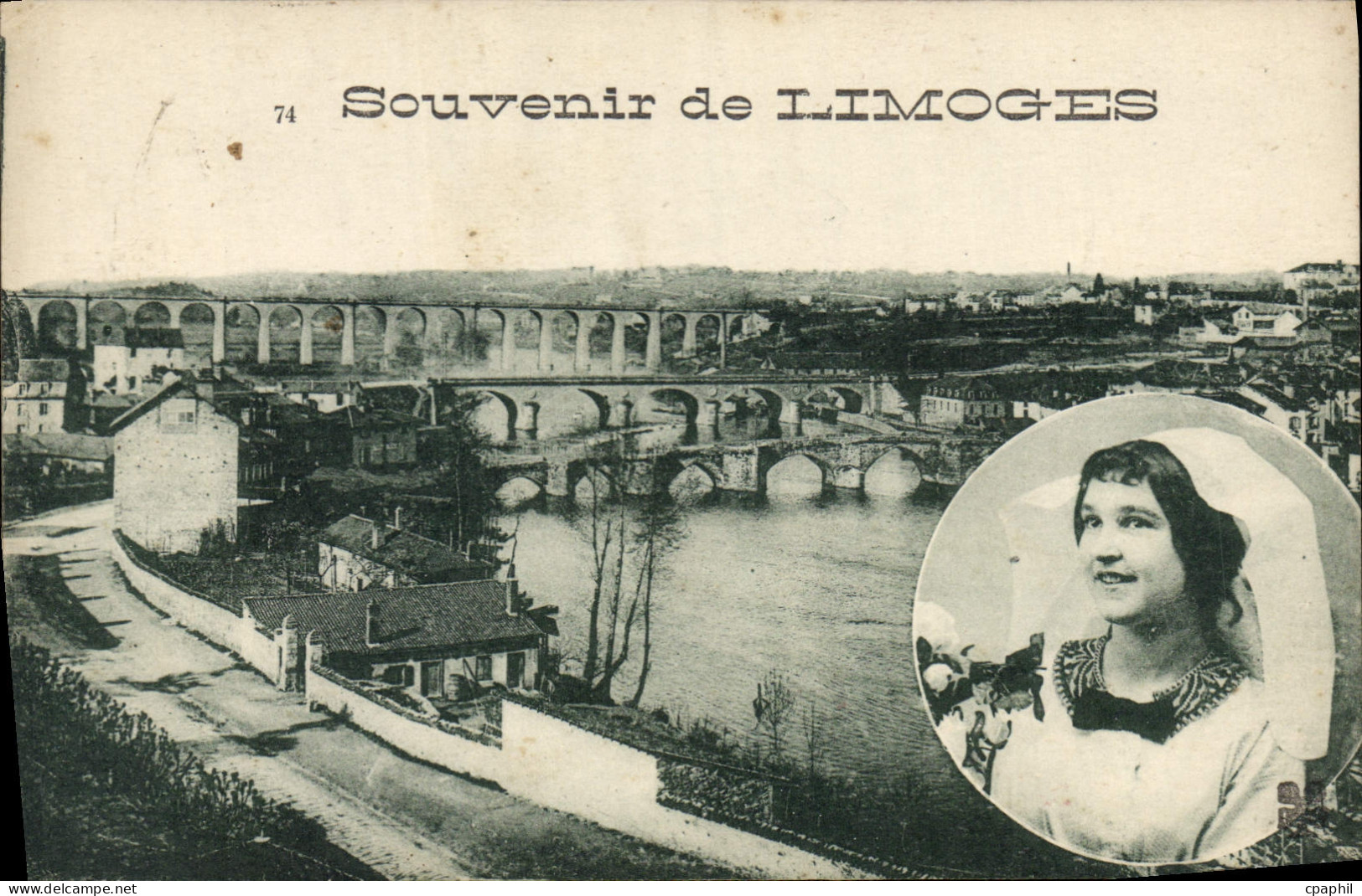 CPA Souvenir de Limoges