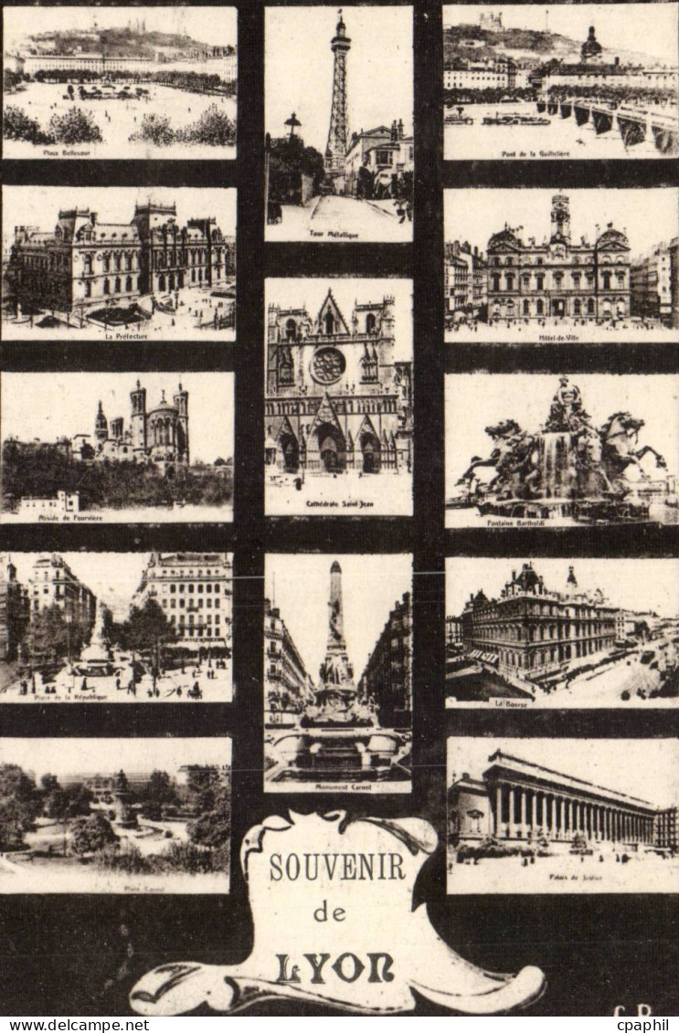 CPA Souvenir de Lyon