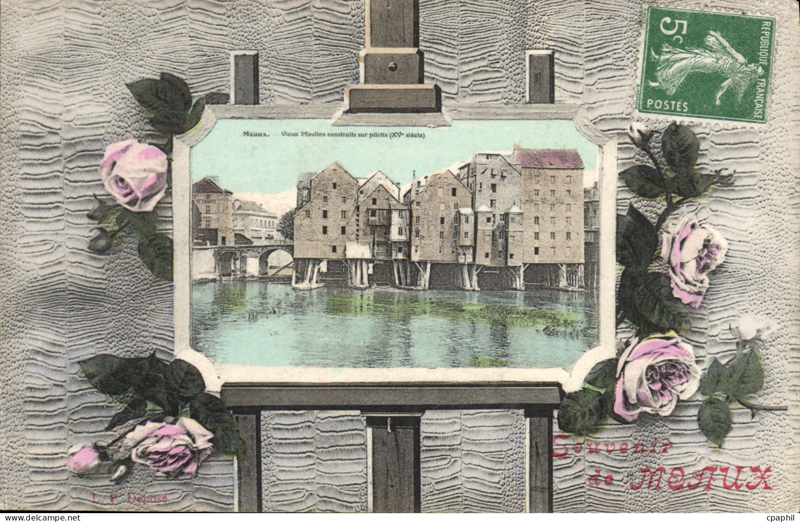 CPA Souvenir de Meaux