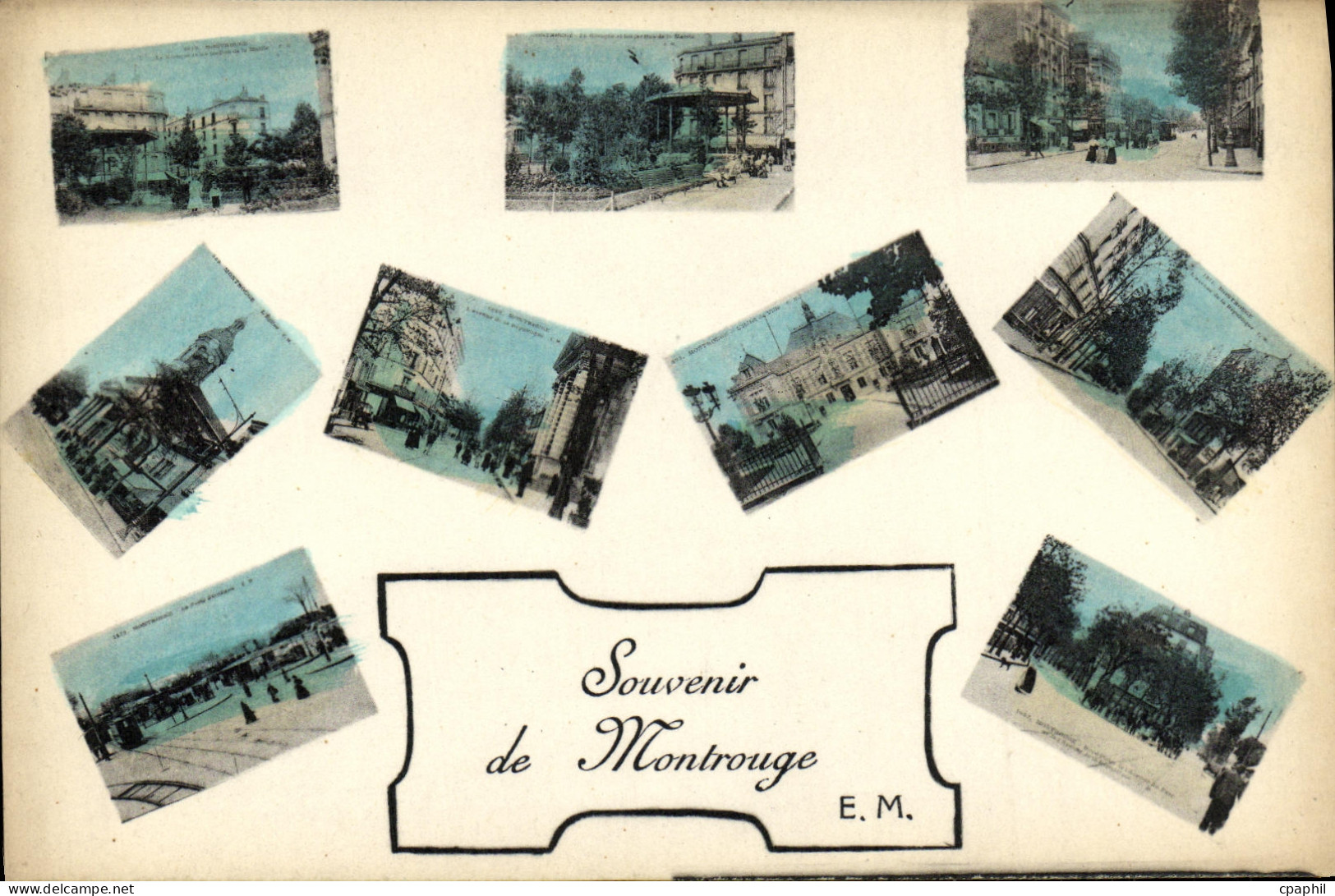 CPA Souvenir de Montrouge