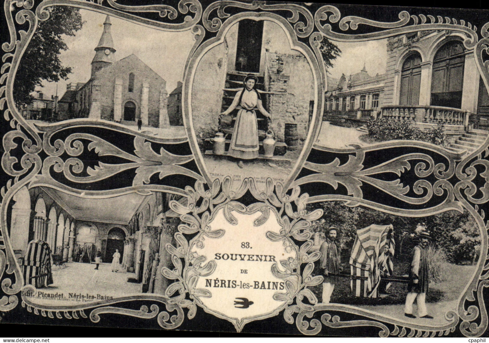 CPA Souvenir de Neris les Bains