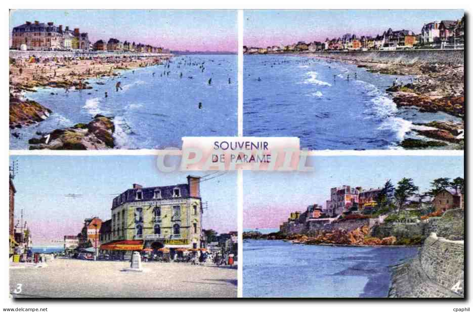CPA Souvenir De Parame