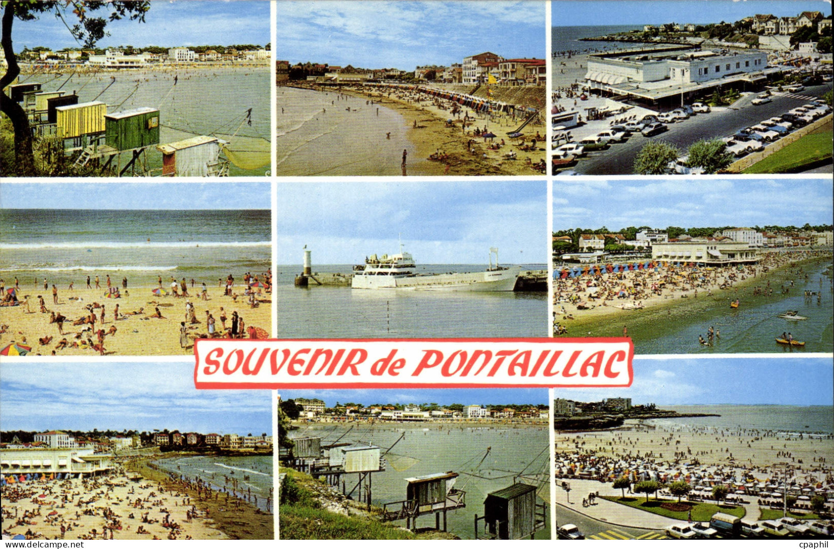 CPA Souvenir de Pontaillac