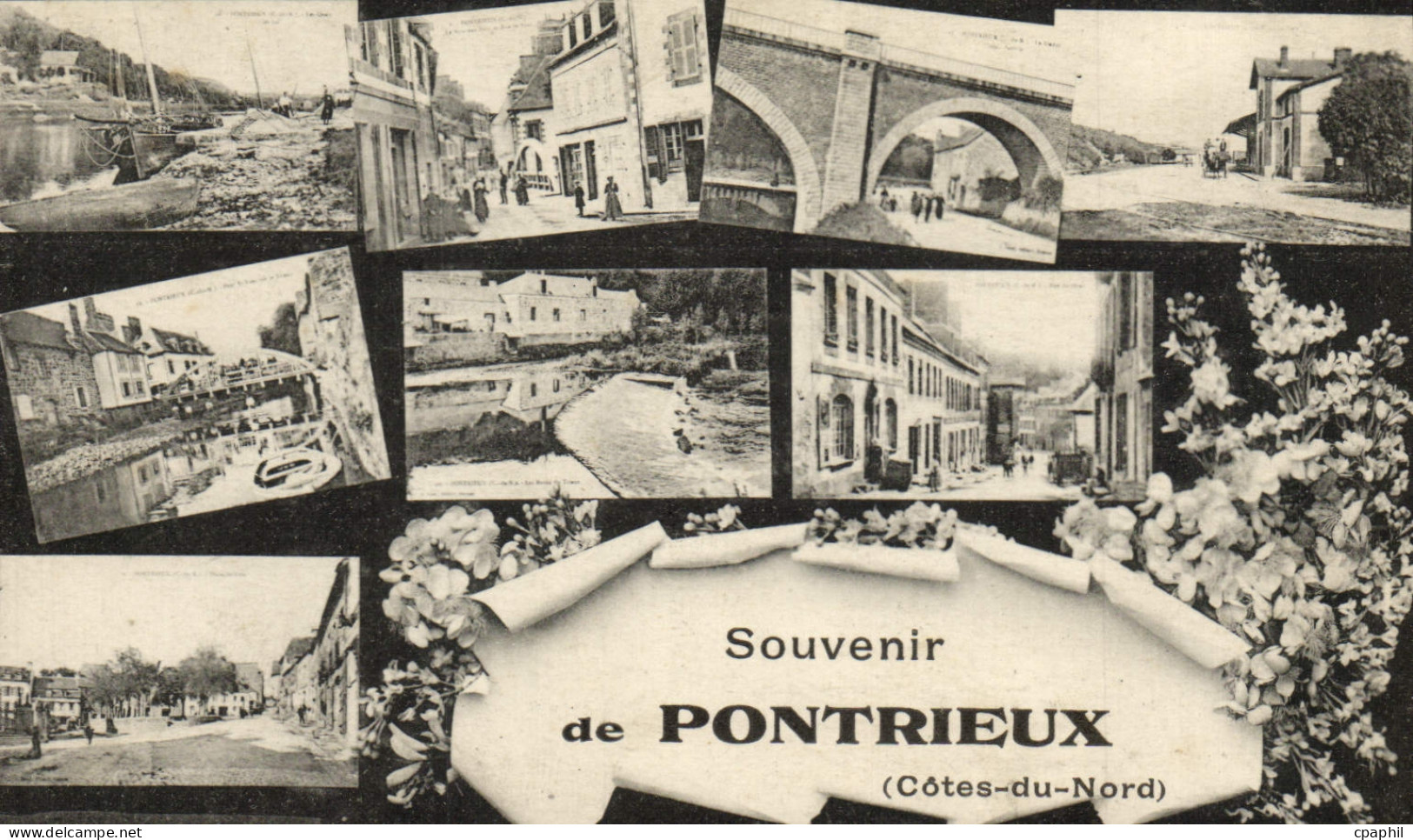 CPA Souvenir de Pontrieux