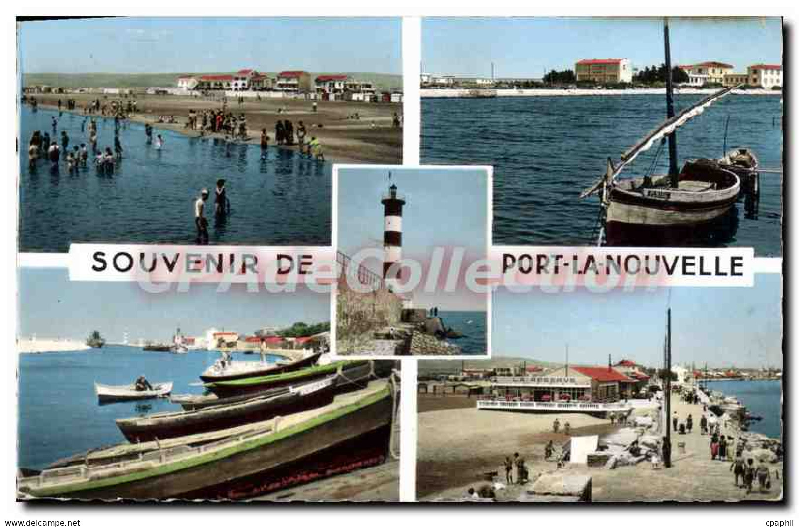 CPA Souvenir de Port la Nouvelle