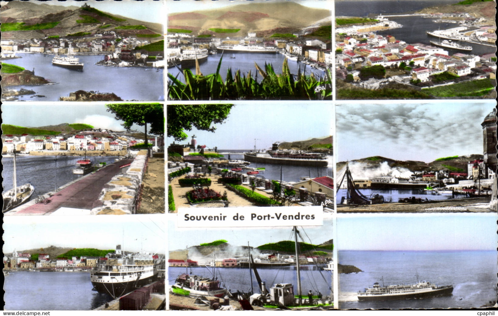 CPA Souvenir de Port Vendres