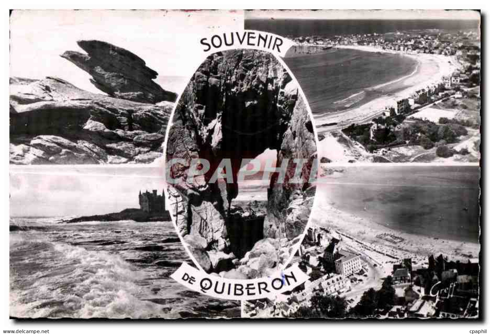 CPA Souvenir De Quiberon