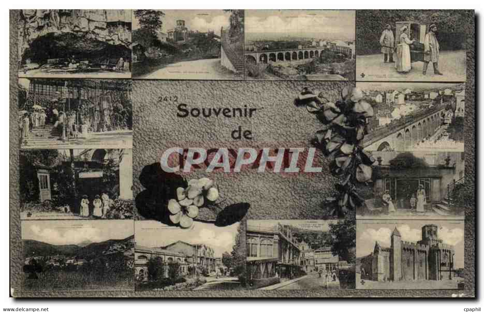 CPA Souvenir de Royat