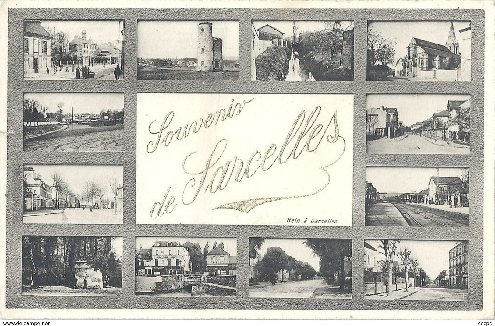 CPA Souvenir de Sarcelles vues multiples