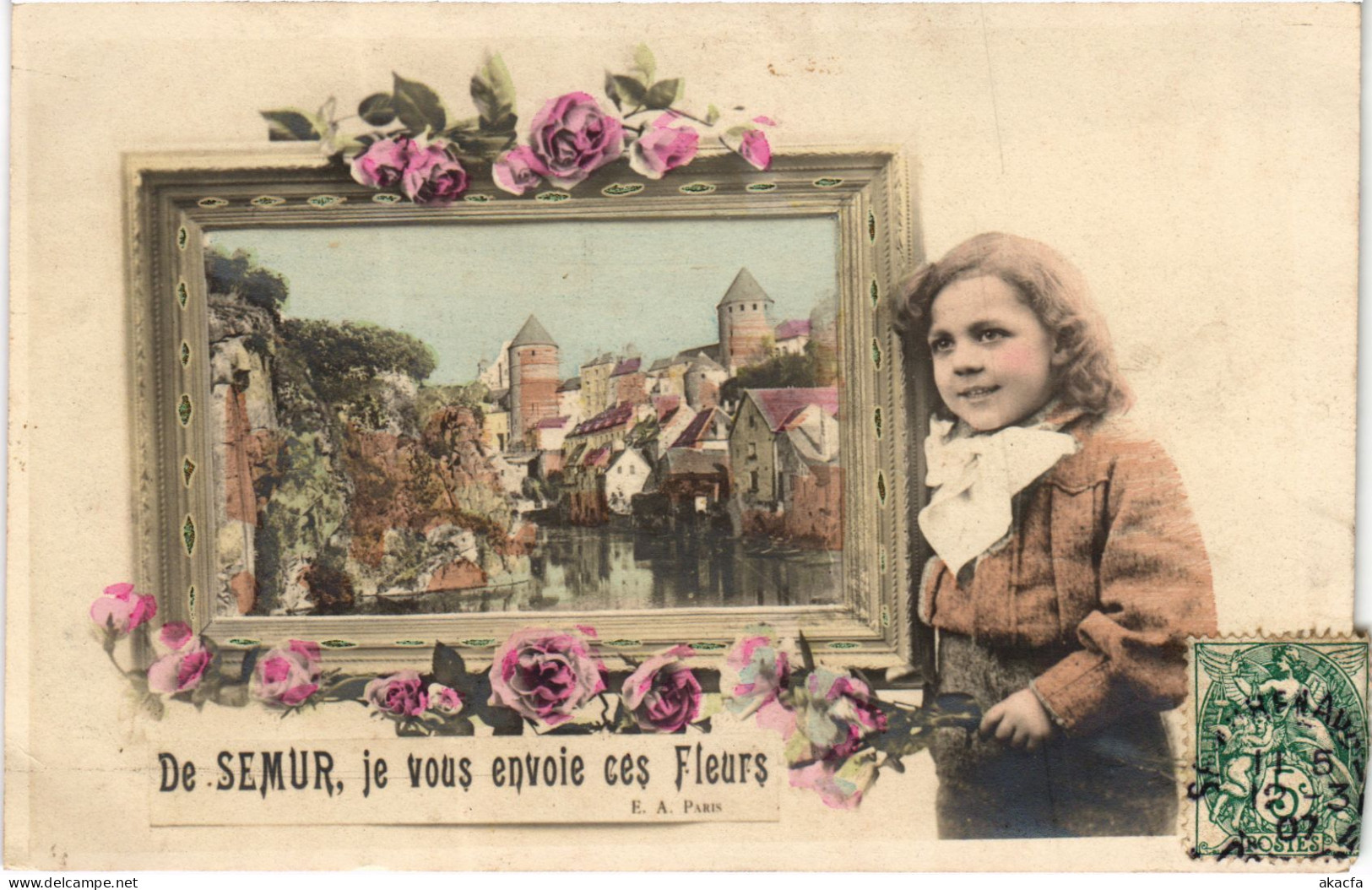CPA Souvenir de Semur FRANCE (1375589)