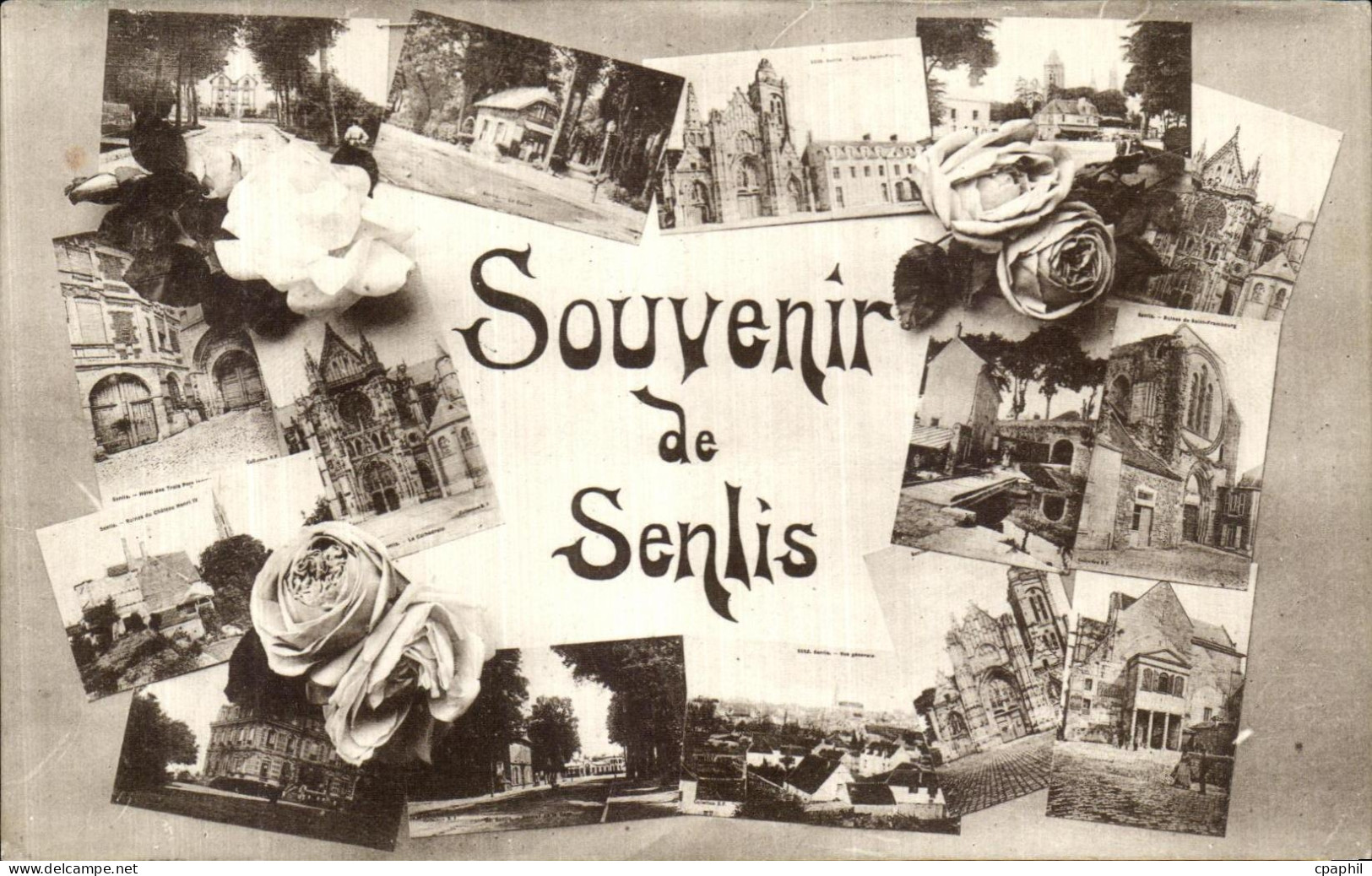 CPA Souvenir de Senlis